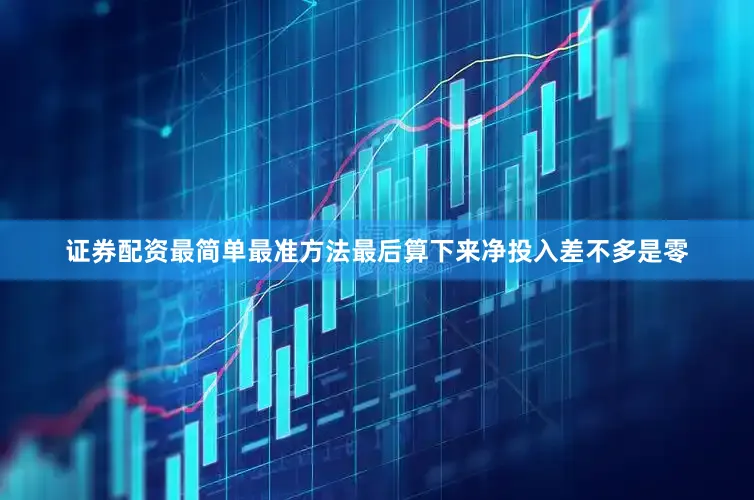证券配资最简单最准方法最后算下来净投入差不多是零